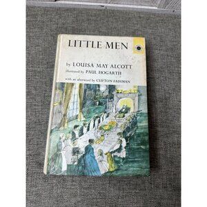 Little Men by Louisa May Alcott Illustrated By Paul Hogarth Hardcover Book